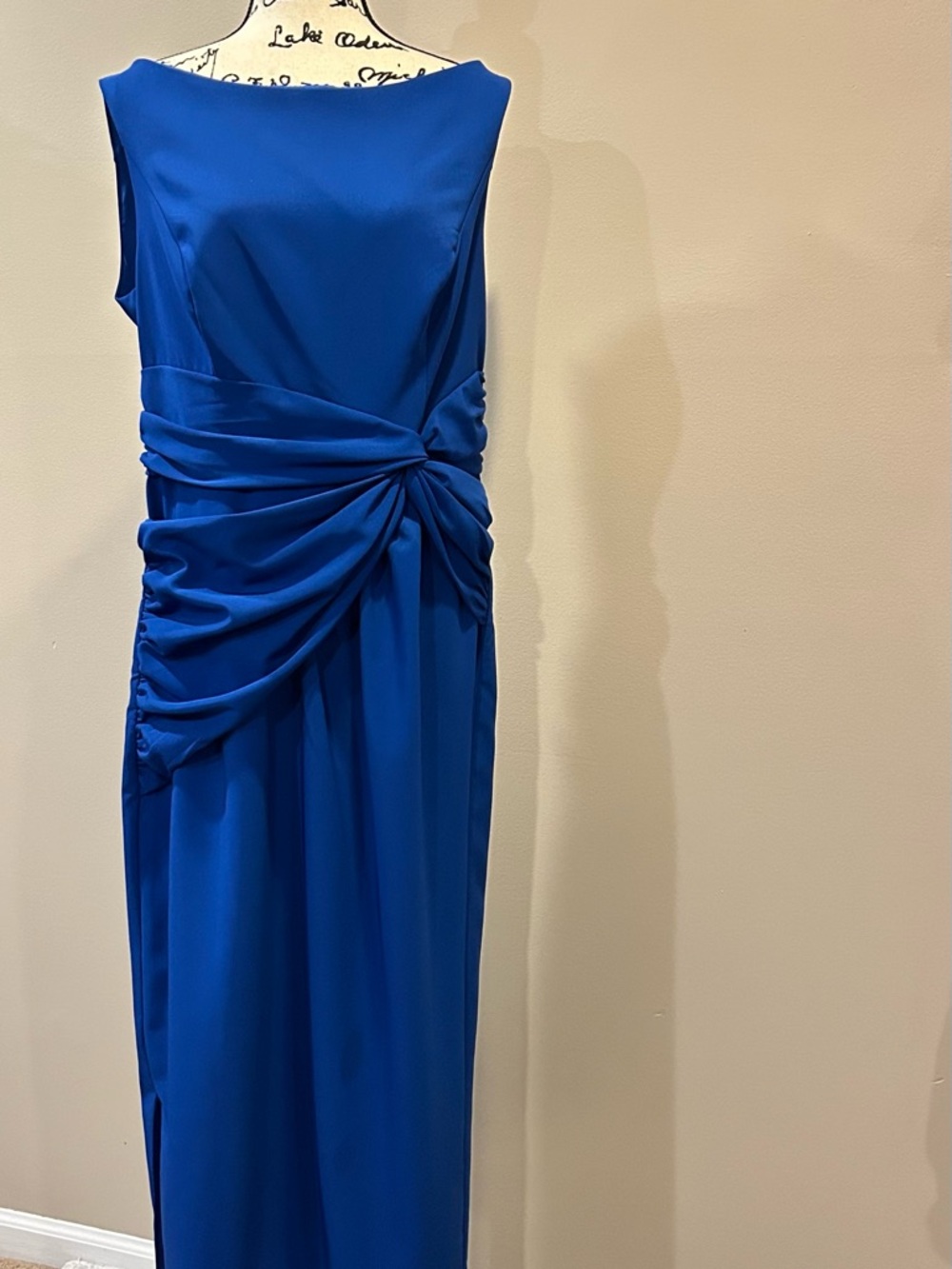 Kay Unger Sabina Knot Waist Dress